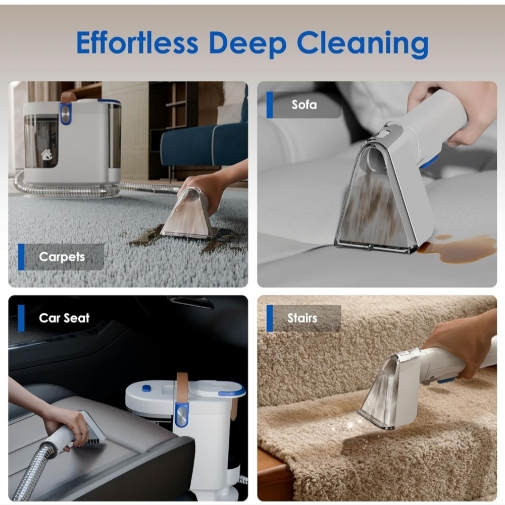 Portable Carpet Cleaner Machine - Picture 5 of 11